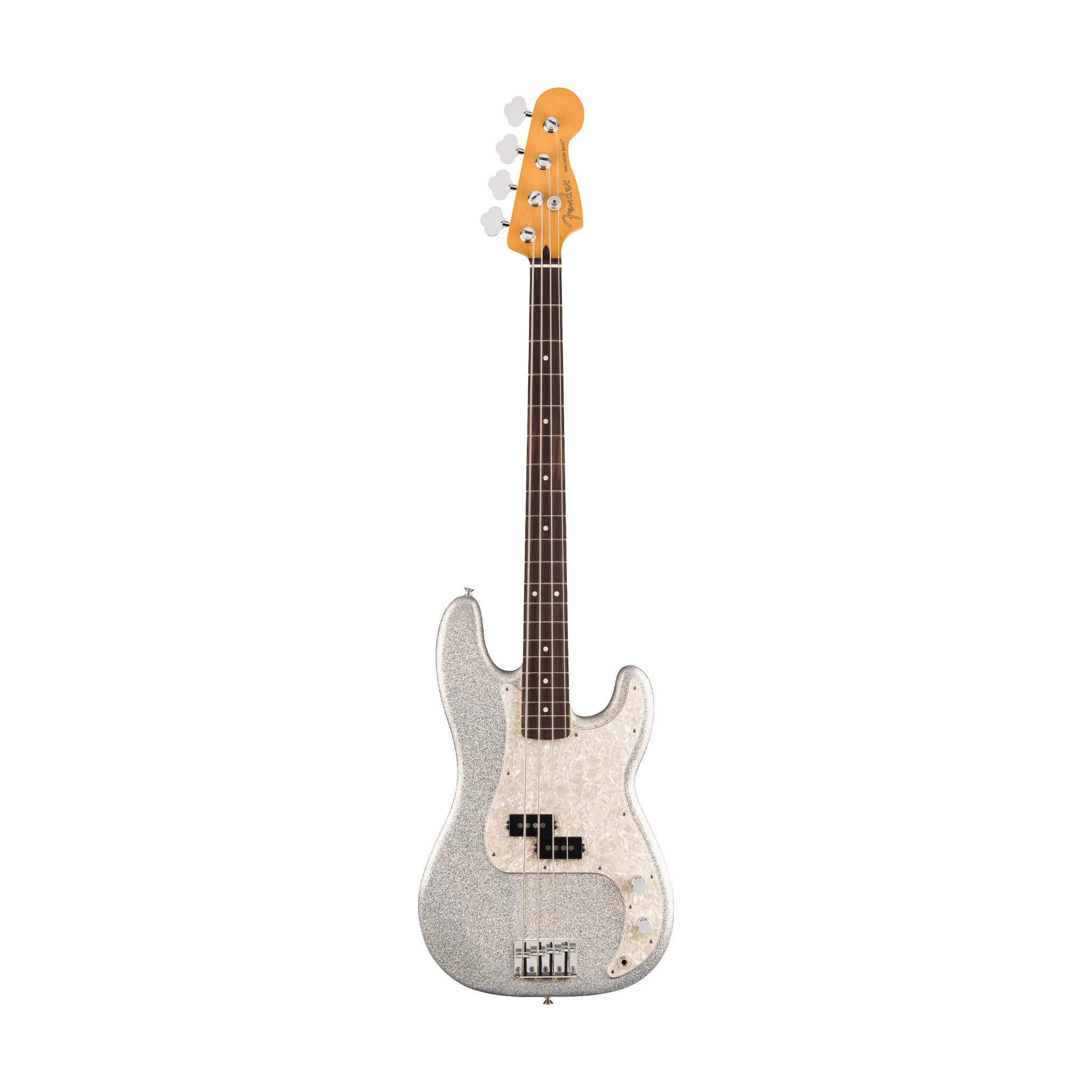 Fender 75th Anniversary Player Series II Sparkle Precision Bass Guitar, RW FB, Diamond Dust Sparkle