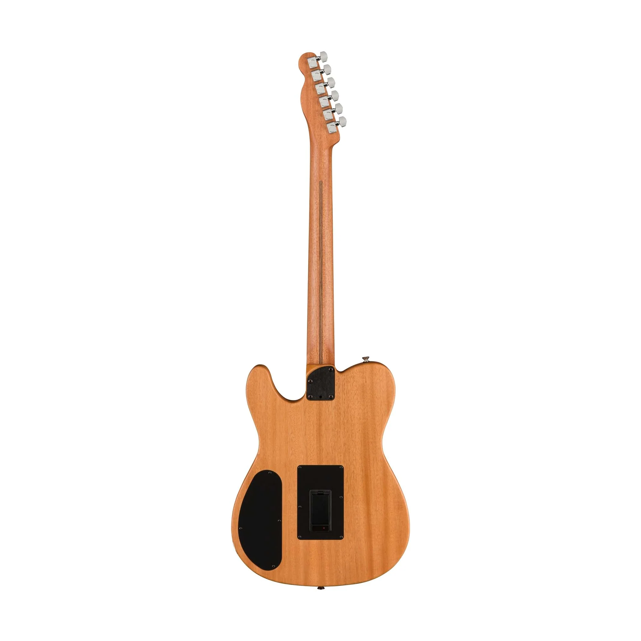 Fender Acoustasonic Player Telecaster Electric Guitar, Brushed Black - Image 2