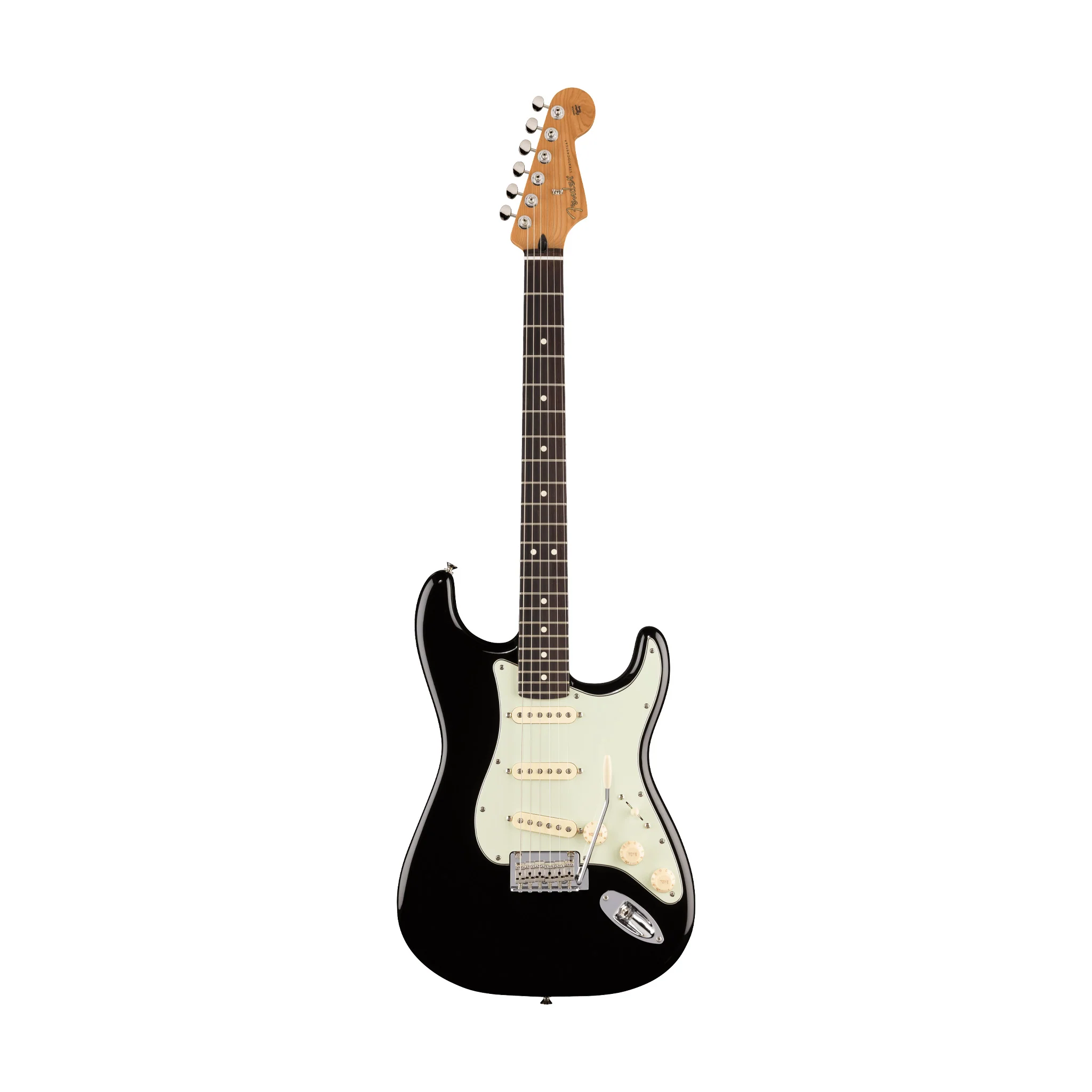 Fender FSR Player II Stratocaster Electric Guitar, RW FB, Black
