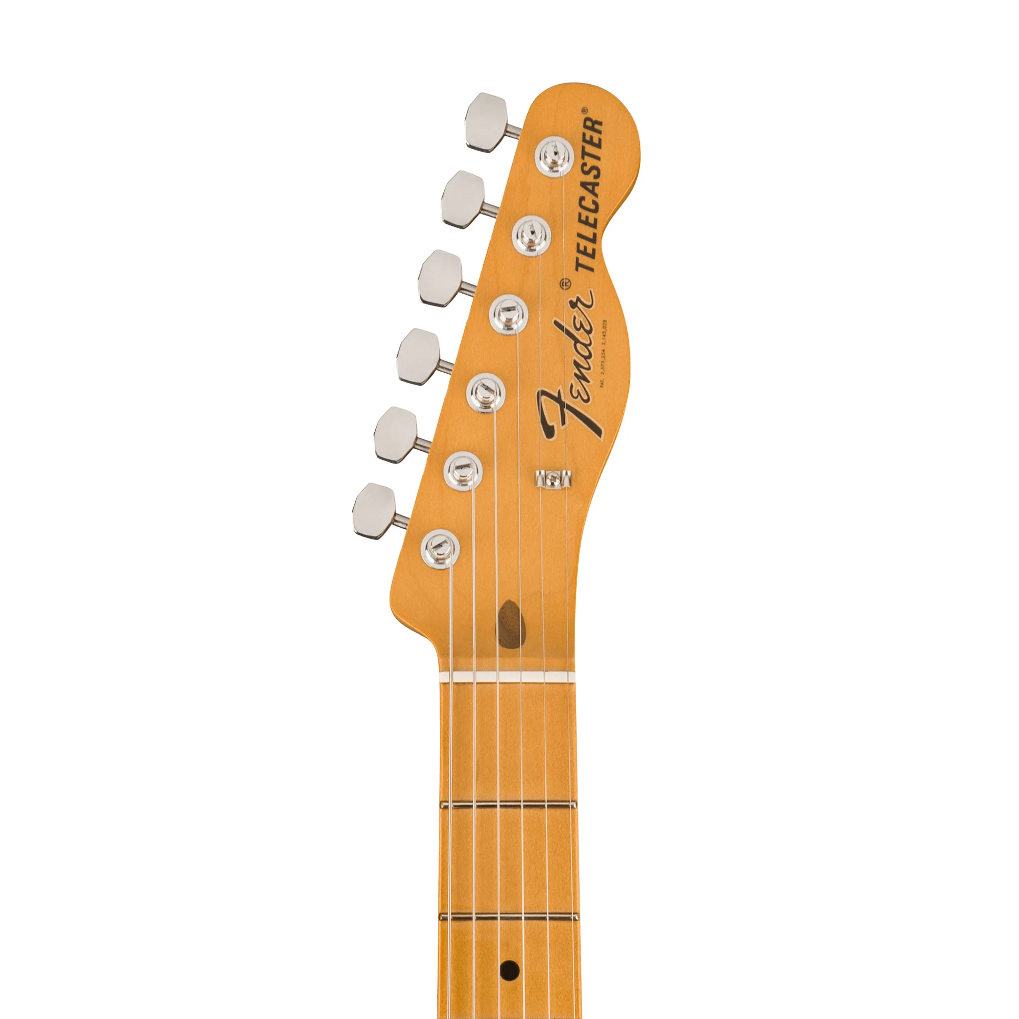 Fender Vintera II 60s Telecaster Thinline Electric Guitar, Maple FB, Black - Image 6