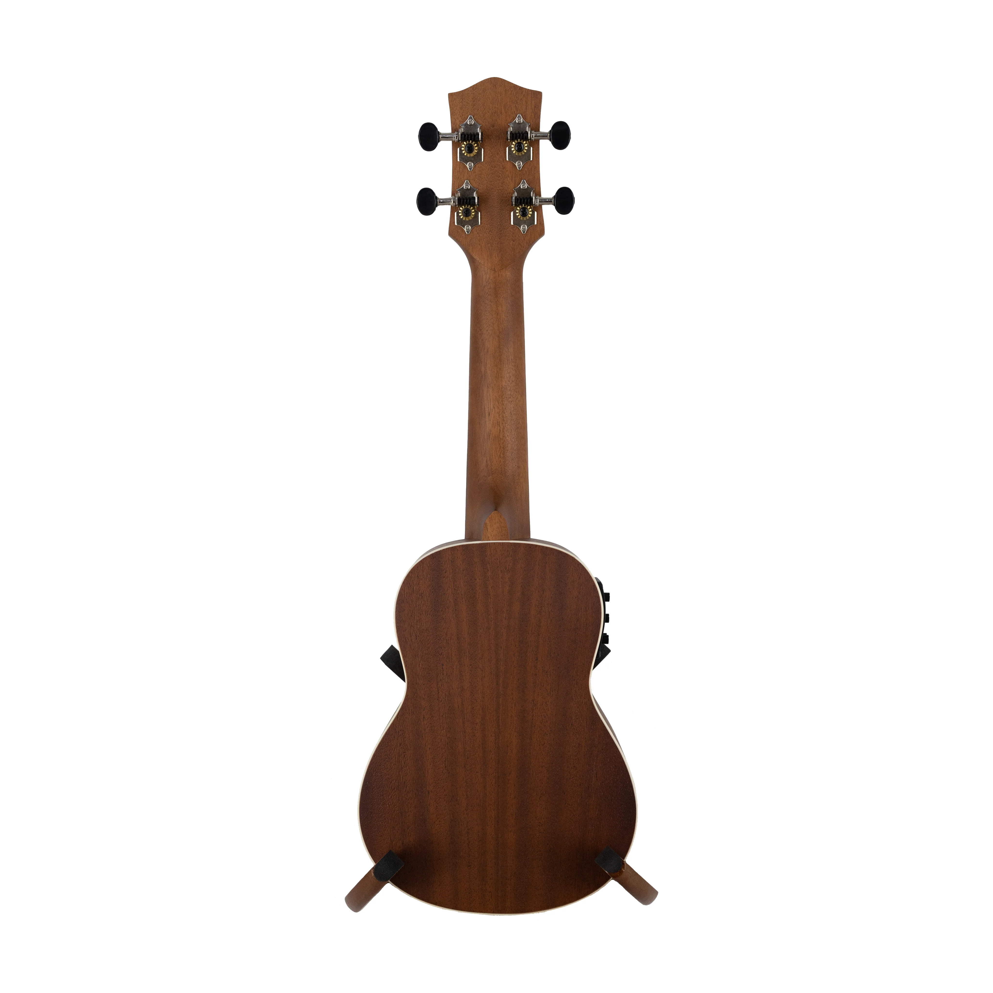 Harmony Foundation Series e-Sierra Soprano Ukulele w/Bag, Natural Satin - Image 2