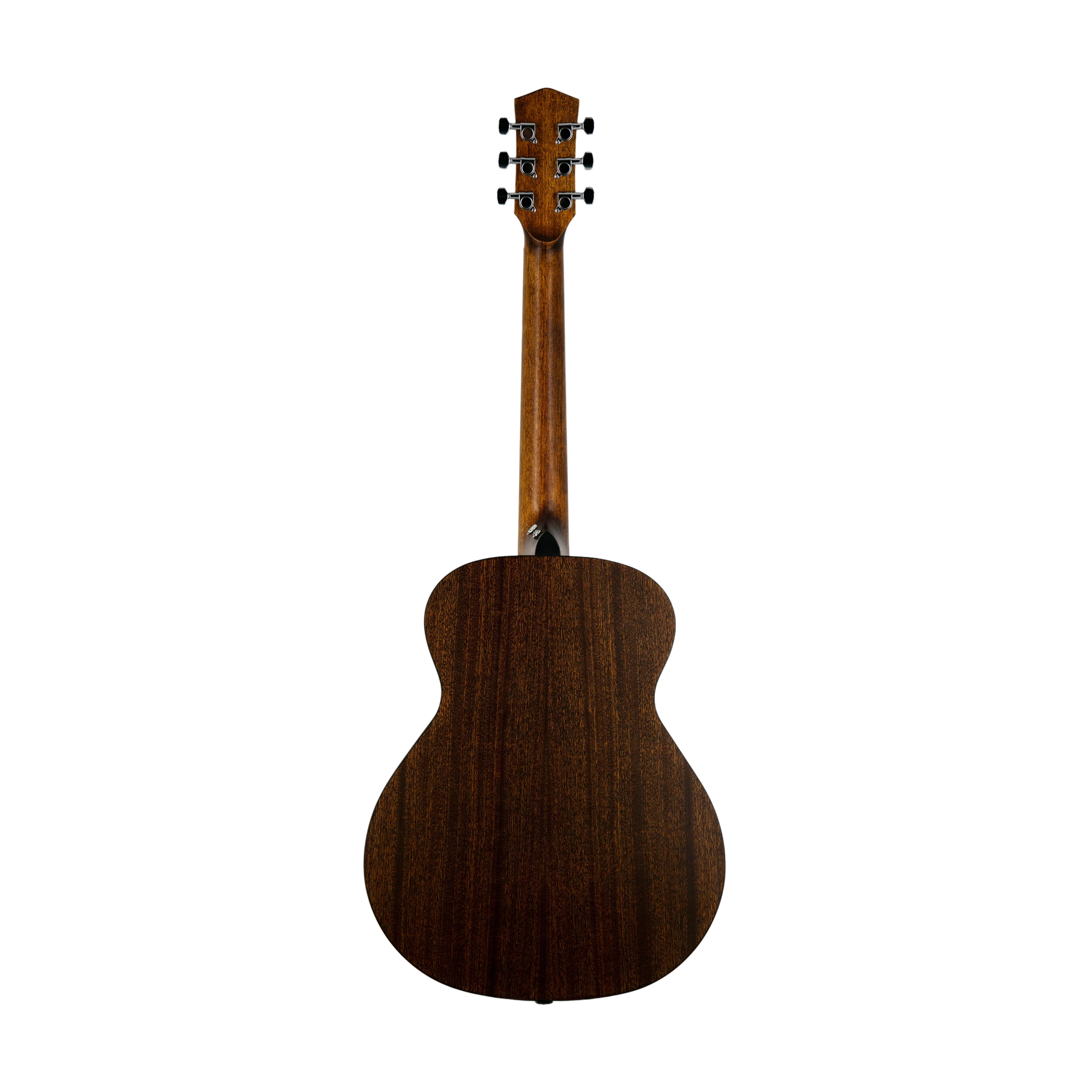 Harmony Foundation Series Terra Petite OM Acoustic Guitar w/Bag, Natural Satin - Image 2