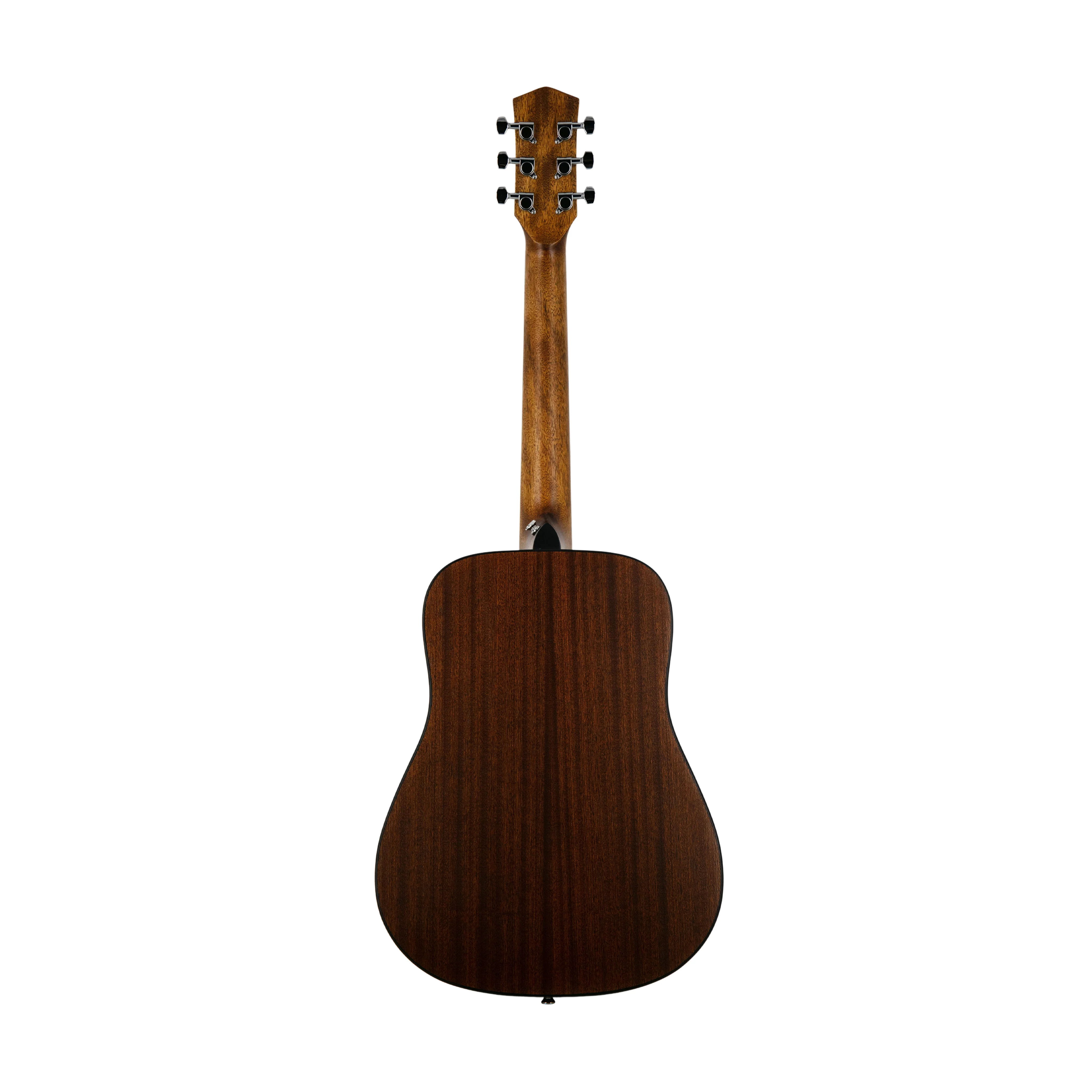 Harmony Foundation Series Terra ST Petite Dreadnought Acoustic Guitar w/Bag, Natural Satin - Image 2