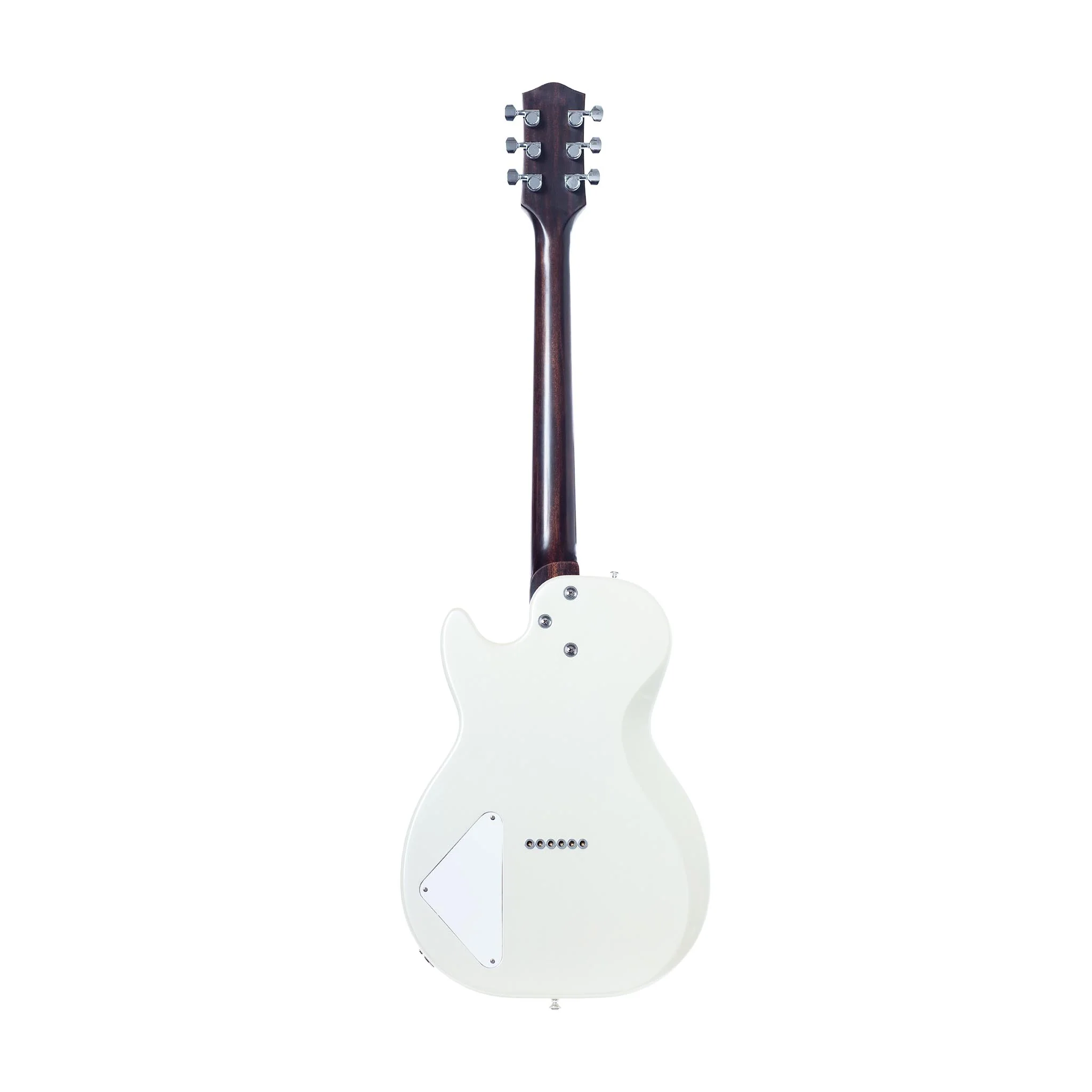 Harmony Standard Series Jupiter Electric Guitar w/Case, RW FB, Pearl White - Image 2