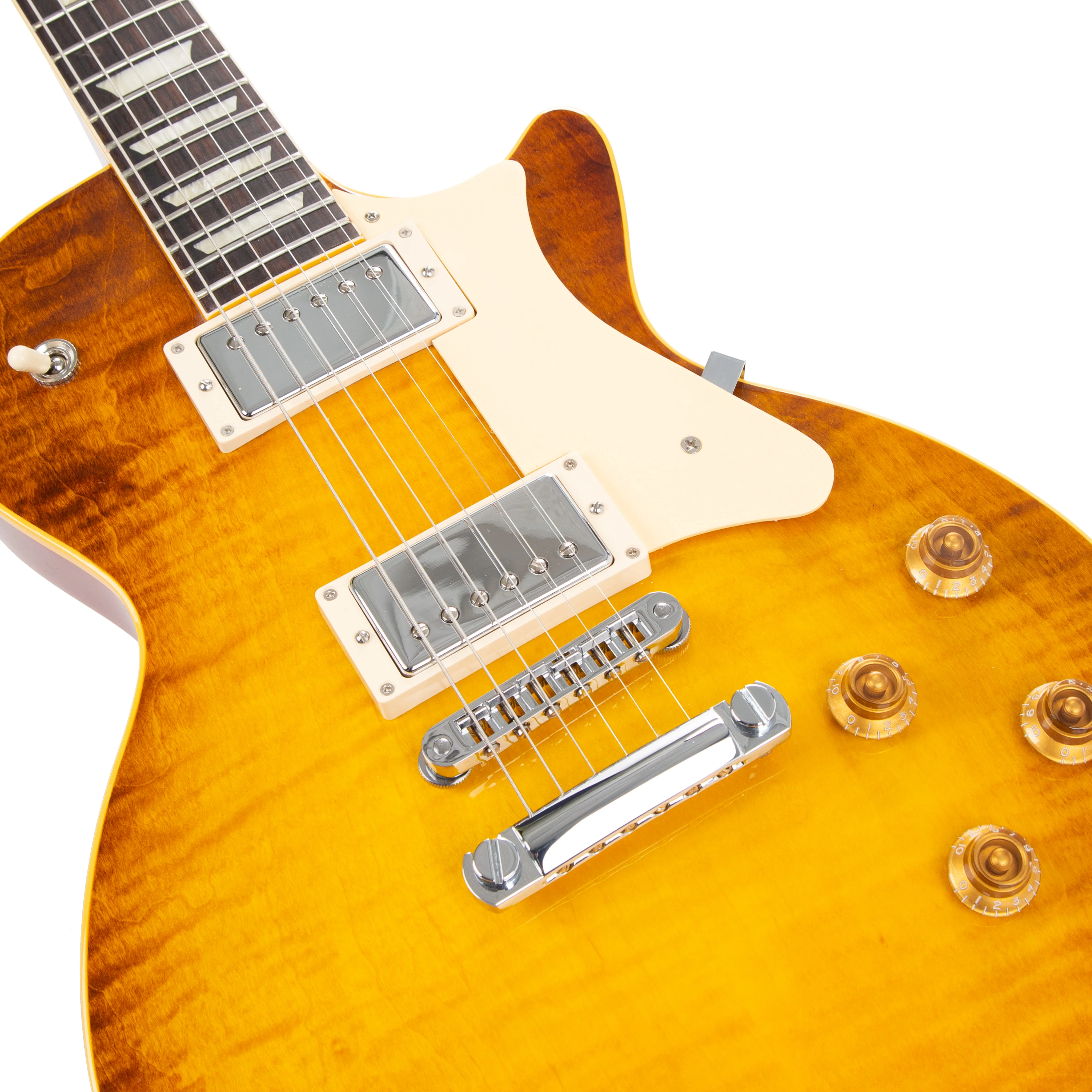 Heritage Standard Collection H-150 Electric Guitar with Case, Dirty Lemon Burst - Image 3