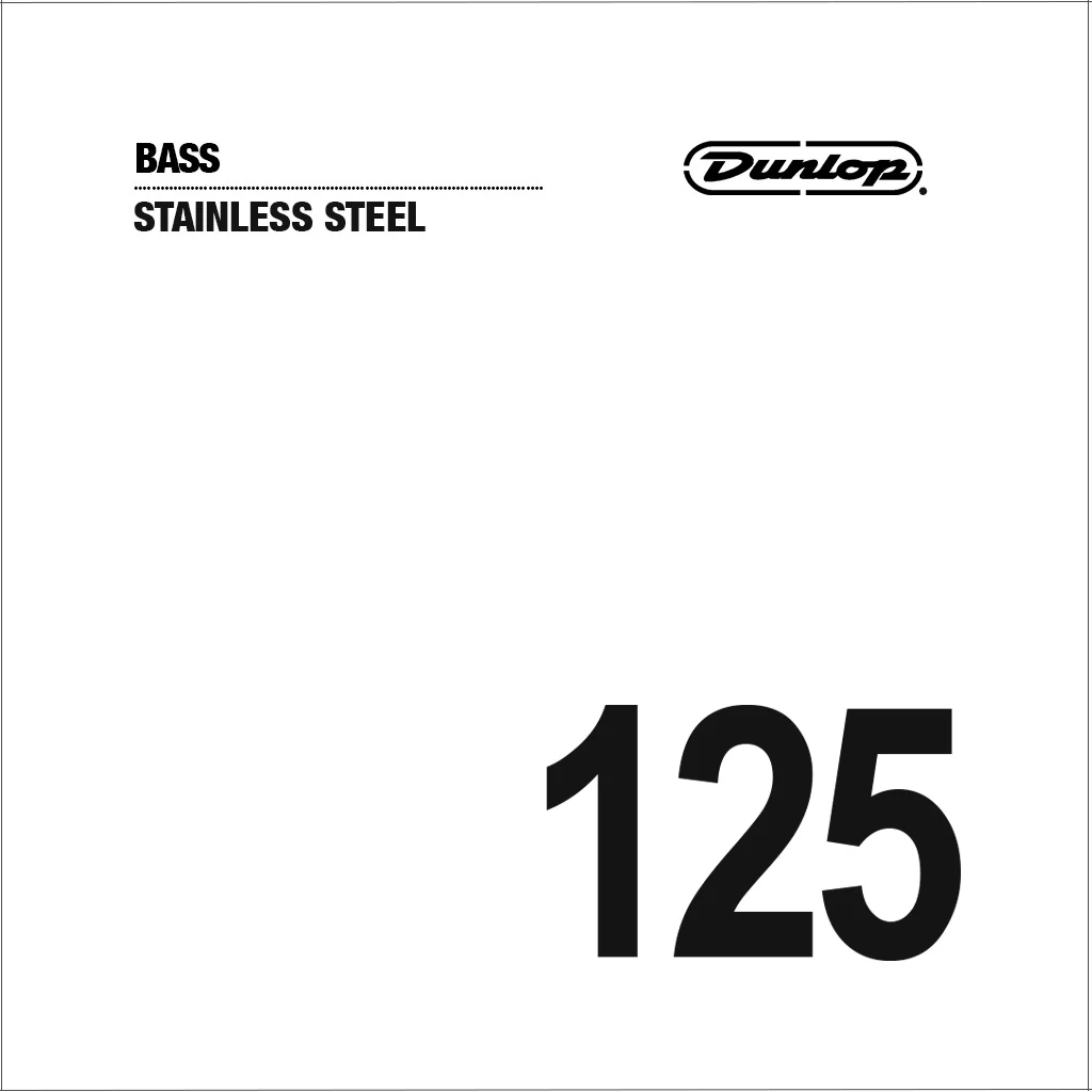Jim Dunlop DBS125 Stainless Steel Bass String, .125