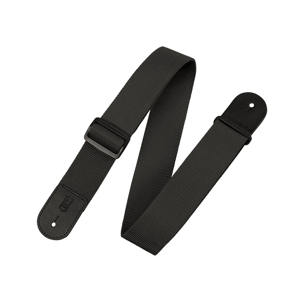 Levy's M8 2inch Polypropylene Guitar Strap, Black