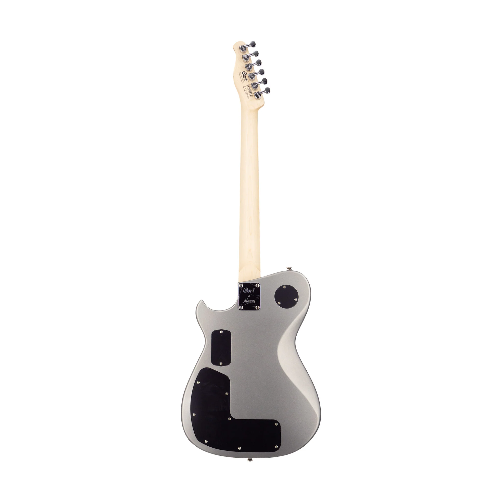 Manson Guitar Works Meta Series MBM-2 Fuzz Factory Electric Guitar, Starlight Silver - Image 2