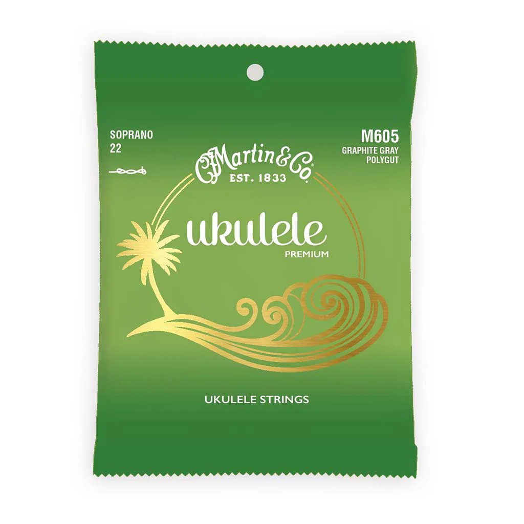 Martin M605 Ukulele Premium Polygut Strings, Soprano