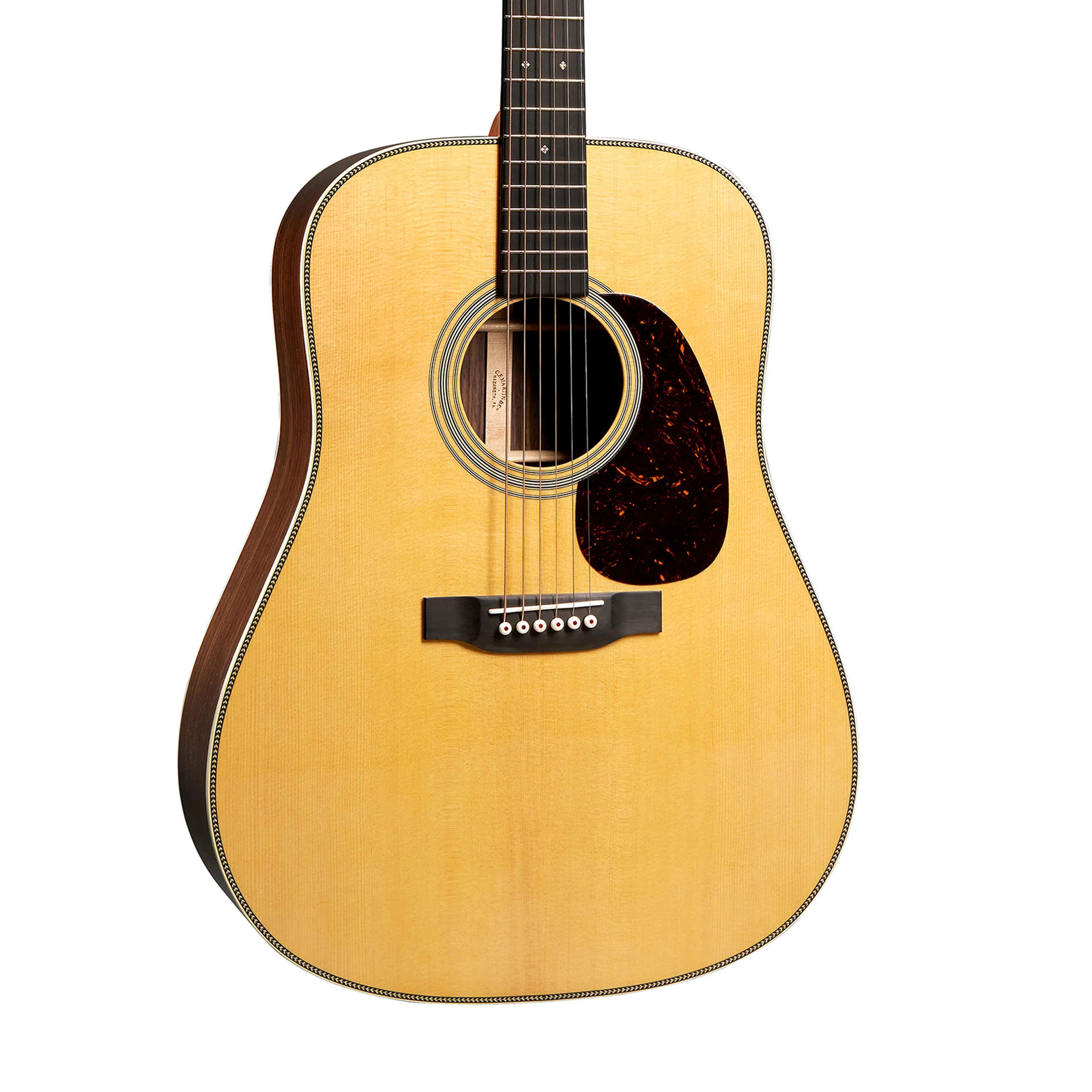 Martin Super HD-28 Acoustic Guitar, Natural - Image 3