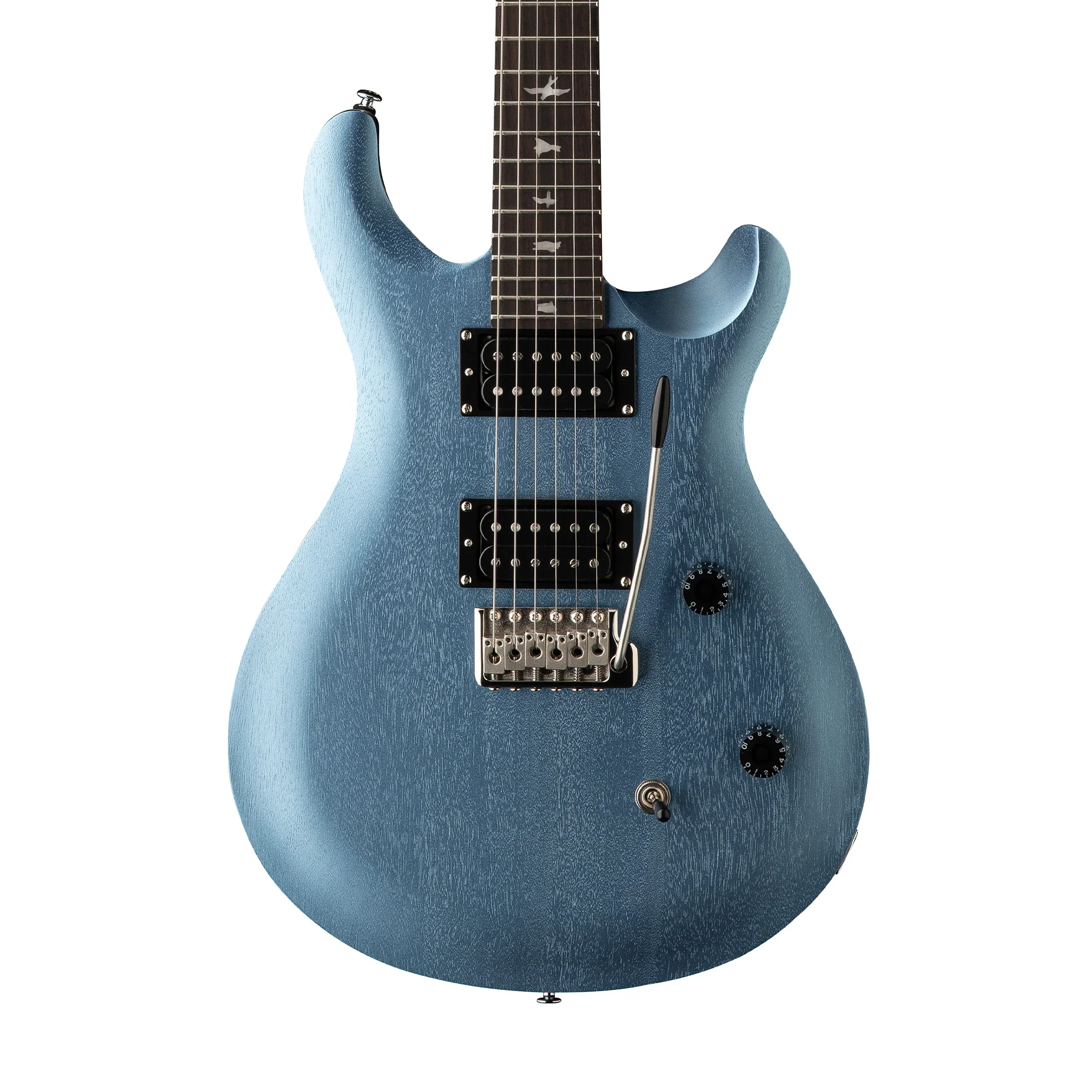 PRS SE CE24 Standard Satin Electric Guitar, Ice Blue Metallic Satin - Image 4
