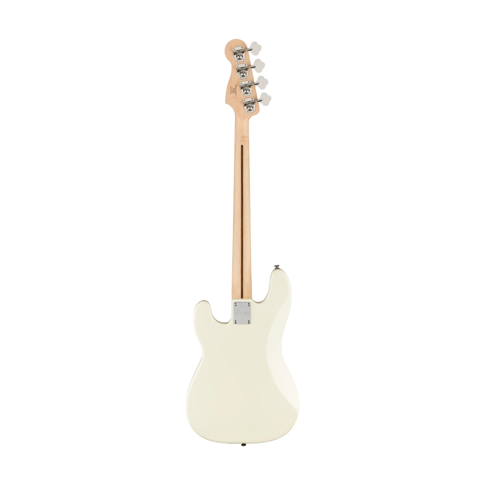 Squier Affinity Series Precision PJ Bass Guitar, Maple FB, Olympic White - Image 2