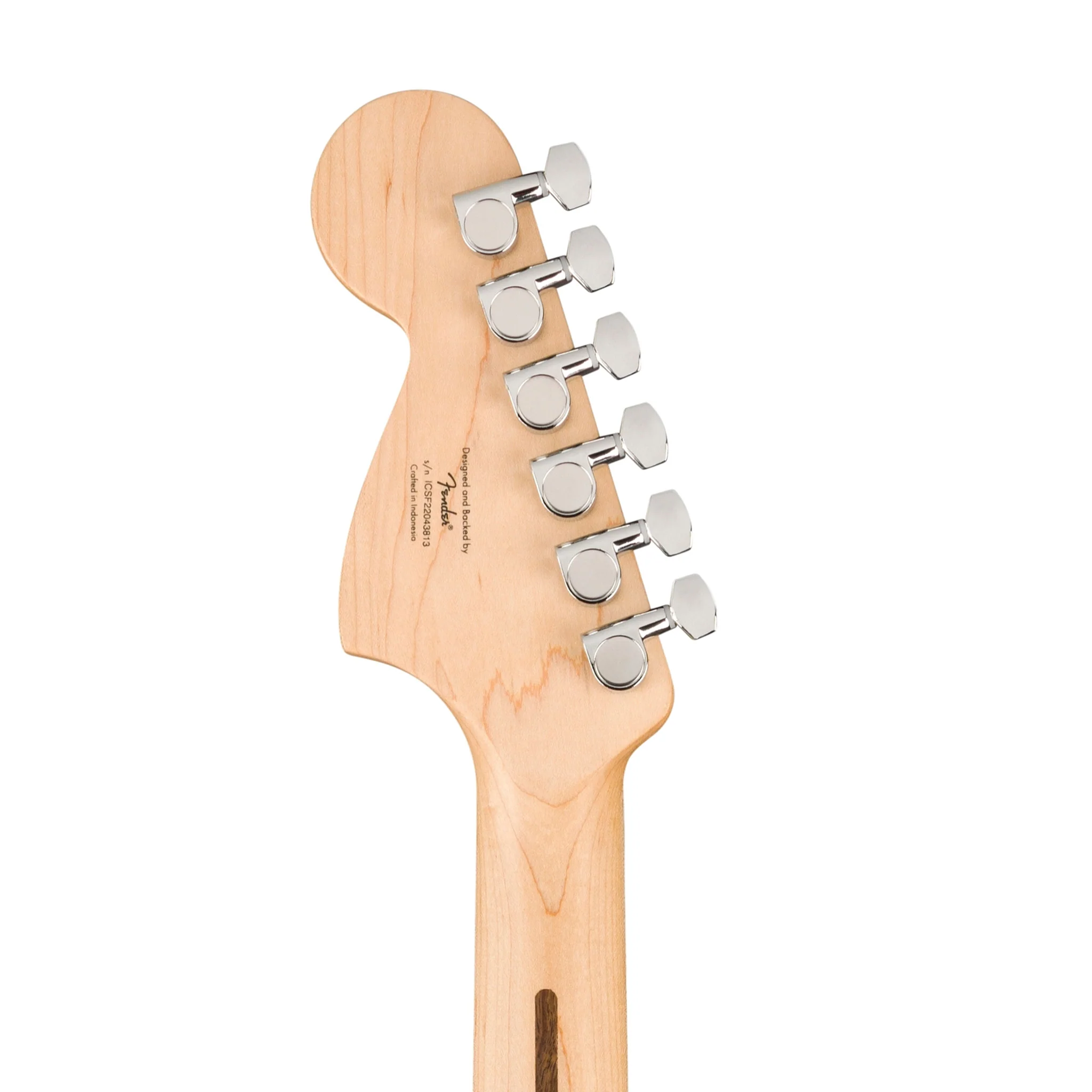Squier Sonic Mustang Electric Guitar w/White Pickguard, Maple FB, 2-Color Sunburst - Image 7